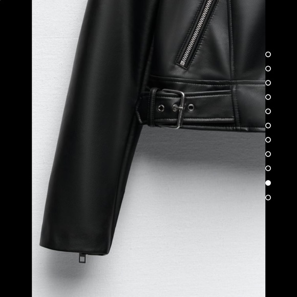 fFaux Leather Jacket -Zara - Picture 3 of 7
